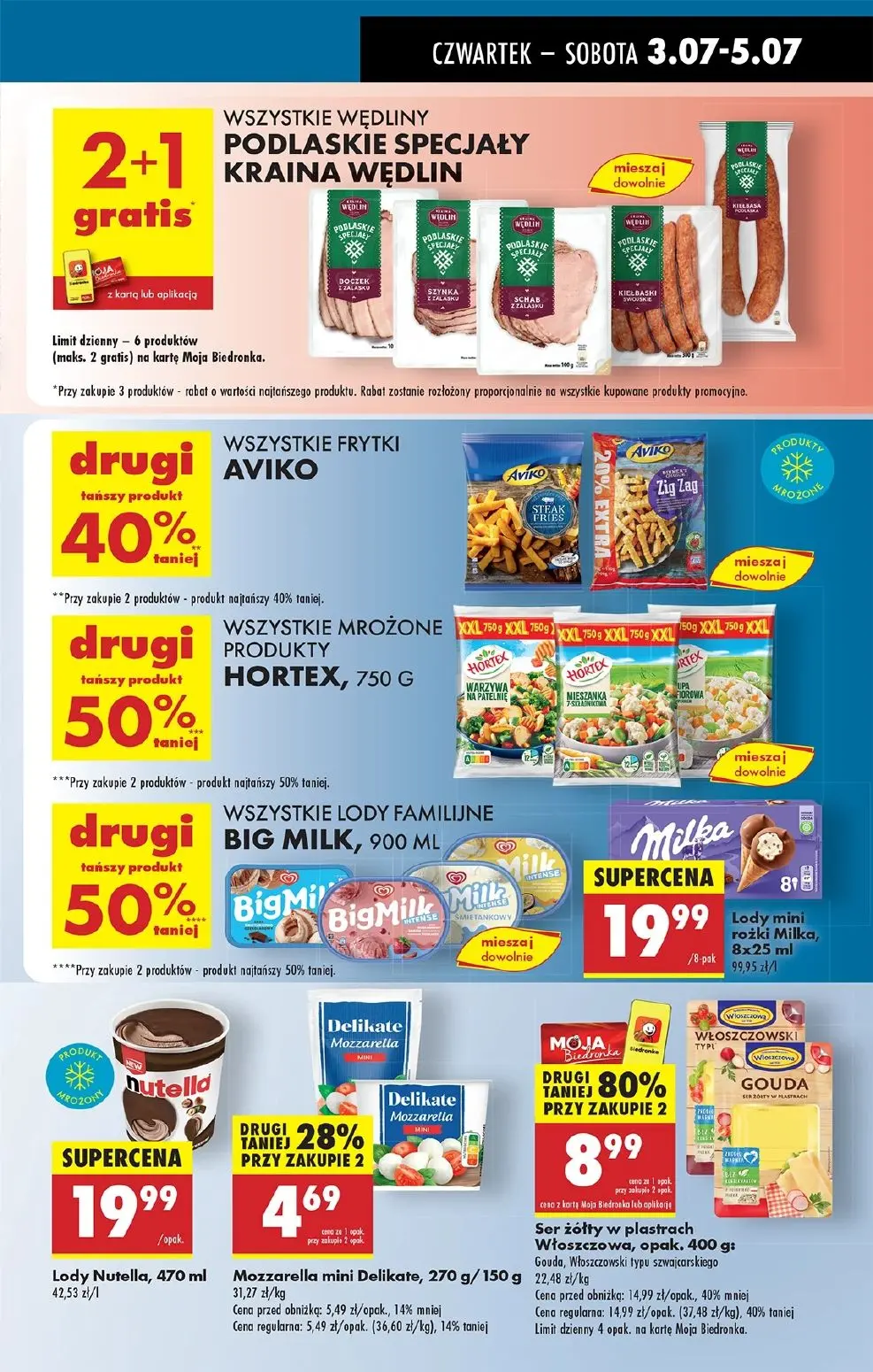gazetka promocyjna Biedronka Od czwartku. Lada tradycyjna - Strona 43