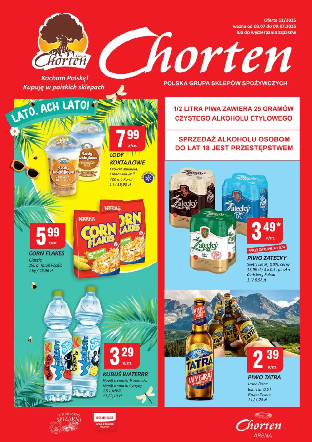 gazetka promocyjna Chorten Radom - minimarket - Strona 1