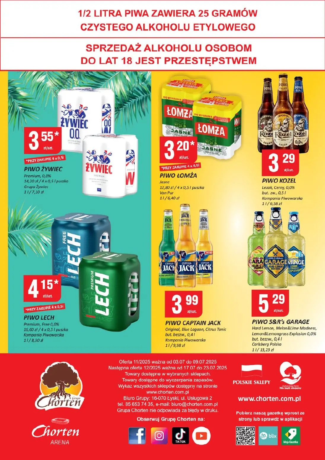 gazetka promocyjna Chorten Radom - minimarket - Strona 4