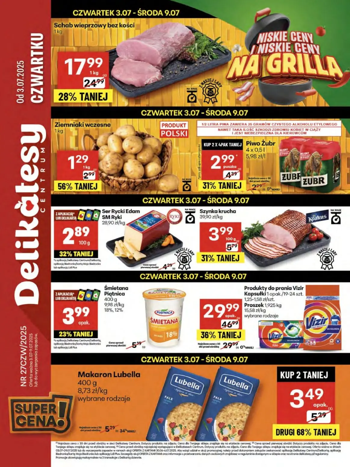 gazetka promocyjna Delikatesy Centrum Od czwartku - Strona 1