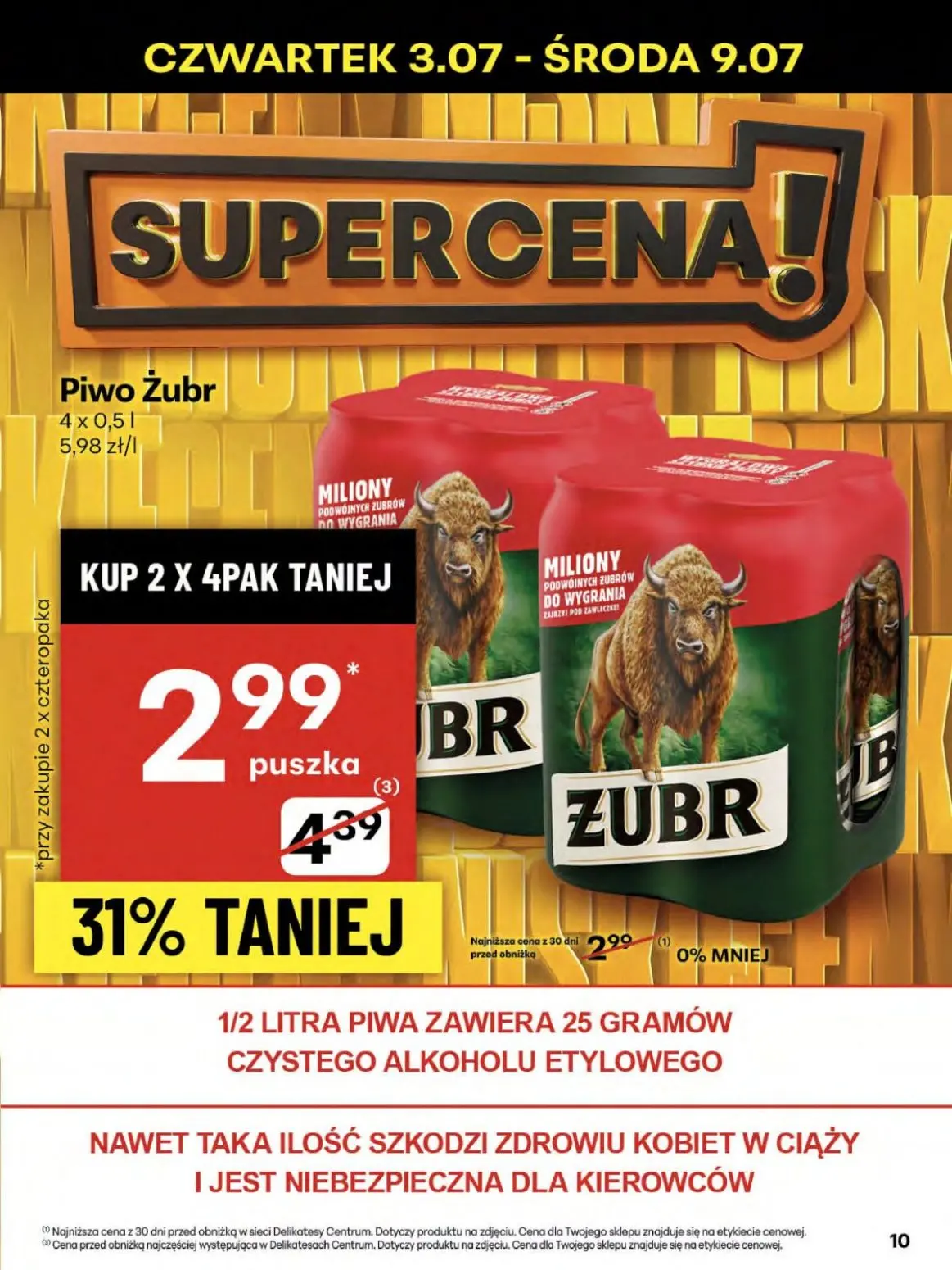 gazetka promocyjna Delikatesy Centrum Od czwartku - Strona 10