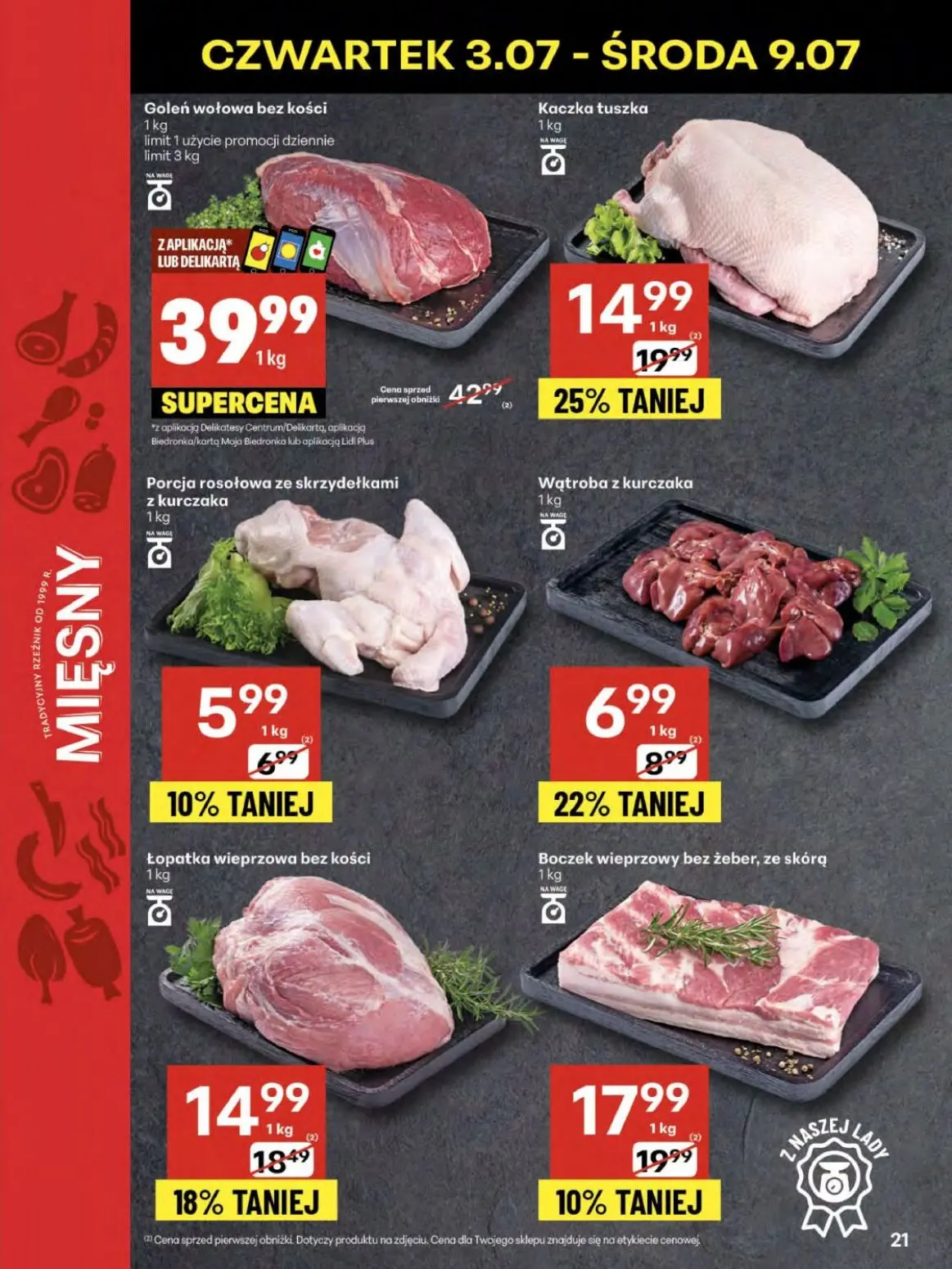 gazetka promocyjna Delikatesy Centrum Od czwartku - Strona 21