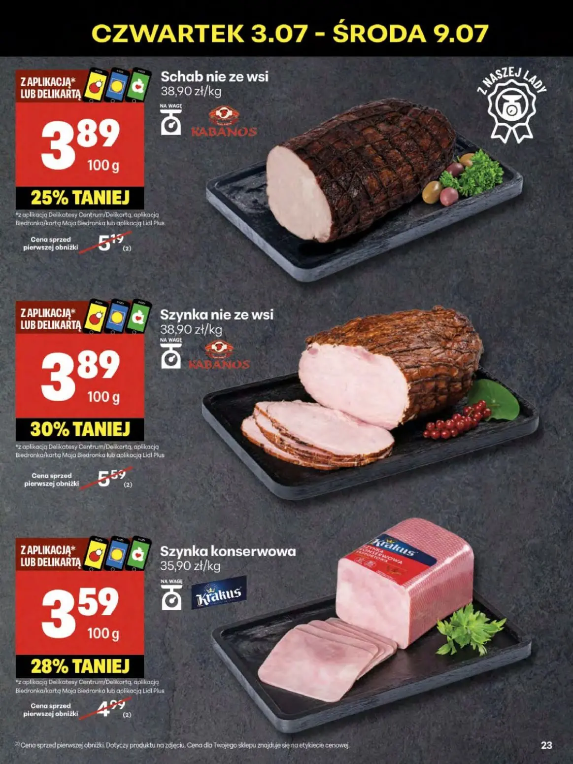 gazetka promocyjna Delikatesy Centrum Od czwartku - Strona 23