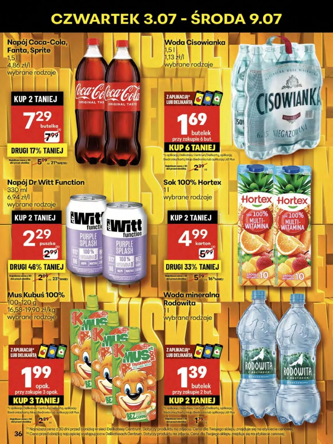 gazetka promocyjna Delikatesy Centrum Od czwartku - Strona 36