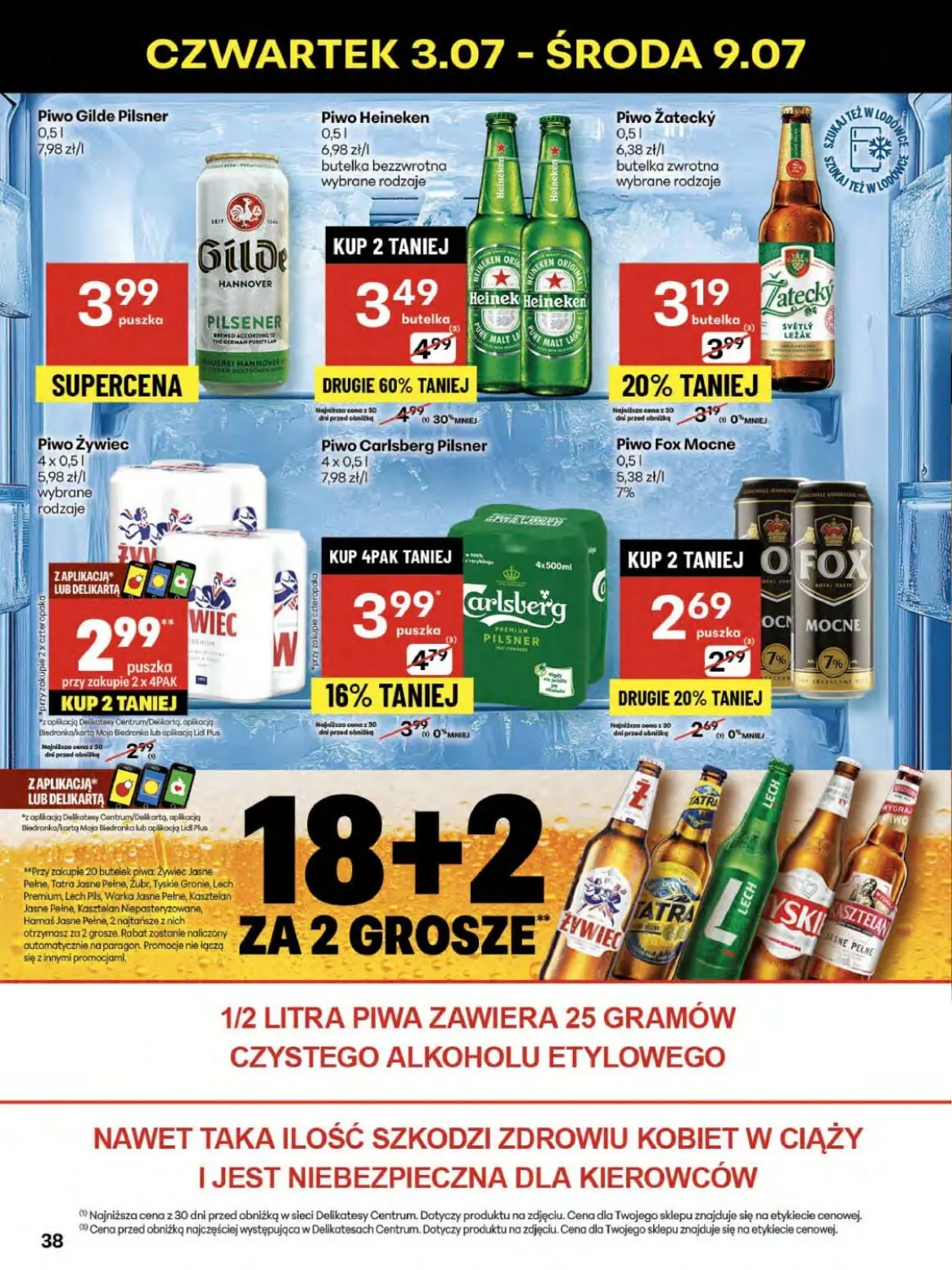 gazetka promocyjna Delikatesy Centrum Od czwartku - Strona 38