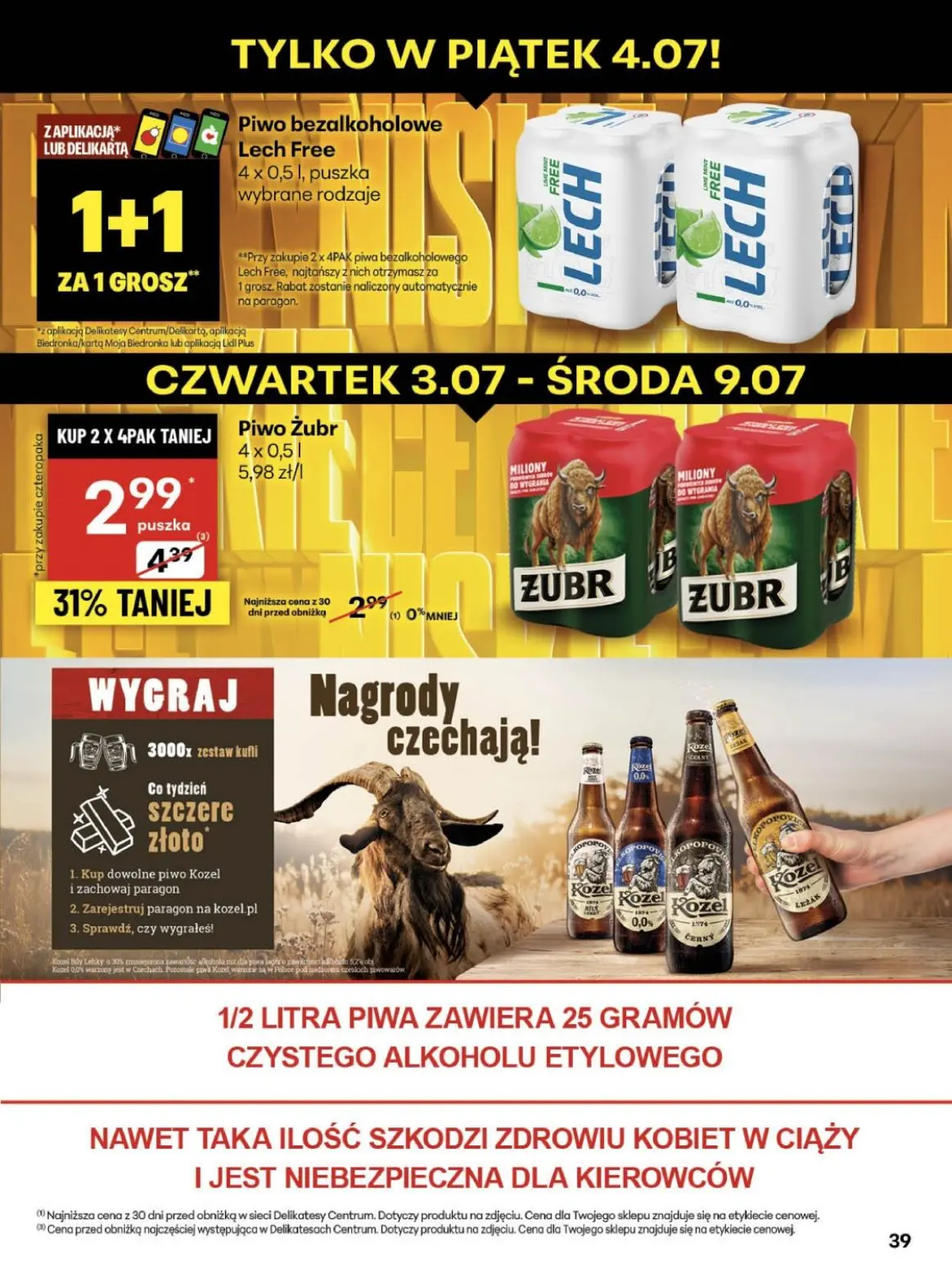 gazetka promocyjna Delikatesy Centrum Od czwartku - Strona 39