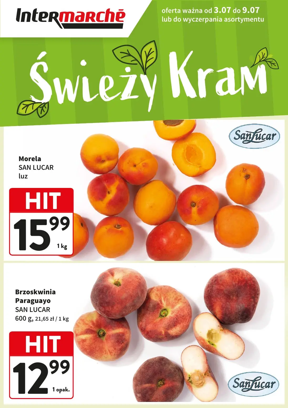 gazetka promocyjna Intermarche Świeży Kram - Strona 1