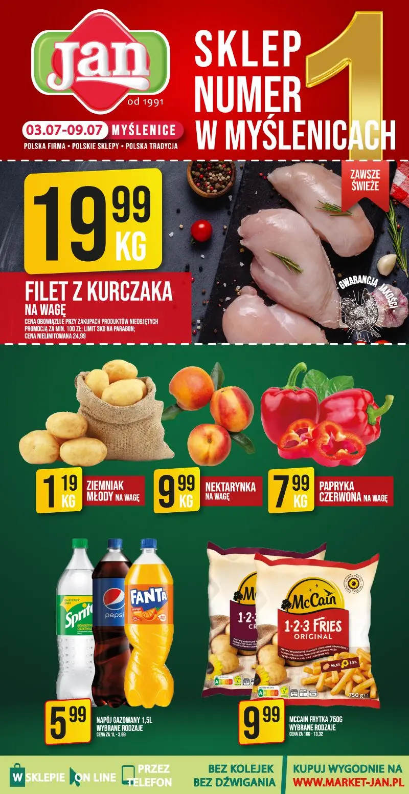 gazetka promocyjna Jan Myślenice - Strona 1