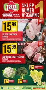 Gazetka promocyjna Jan, ważna od 2025-07-03 do 2025-07-09.