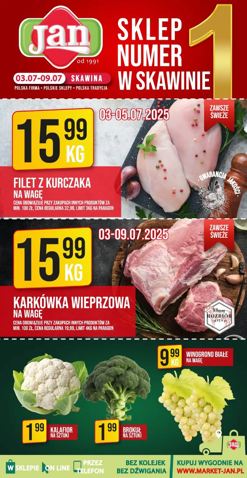 gazetka promocyjna Jan Skawina - Strona 1