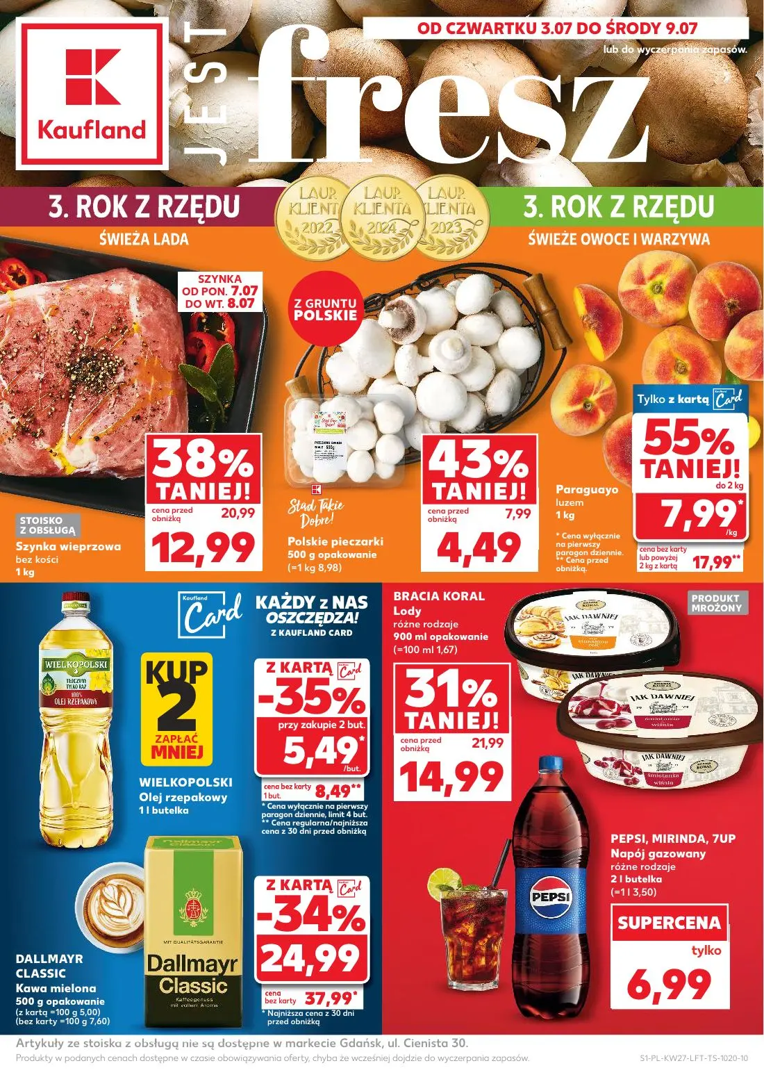 gazetka promocyjna Kaufland Jest fresz - Strona 1