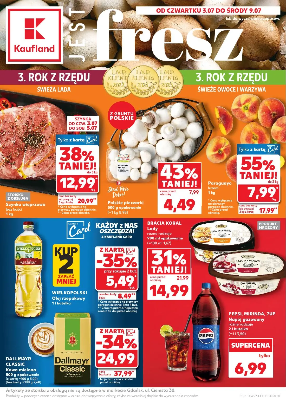 gazetka promocyjna Kaufland Jest fresz - Strona 1