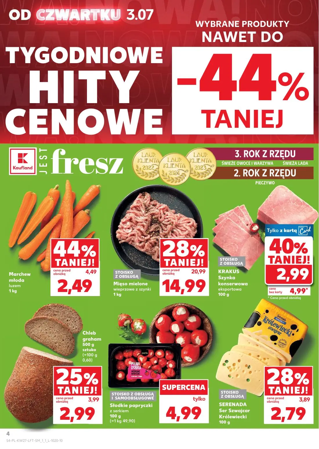 gazetka promocyjna Kaufland Jest fresz - Strona 4