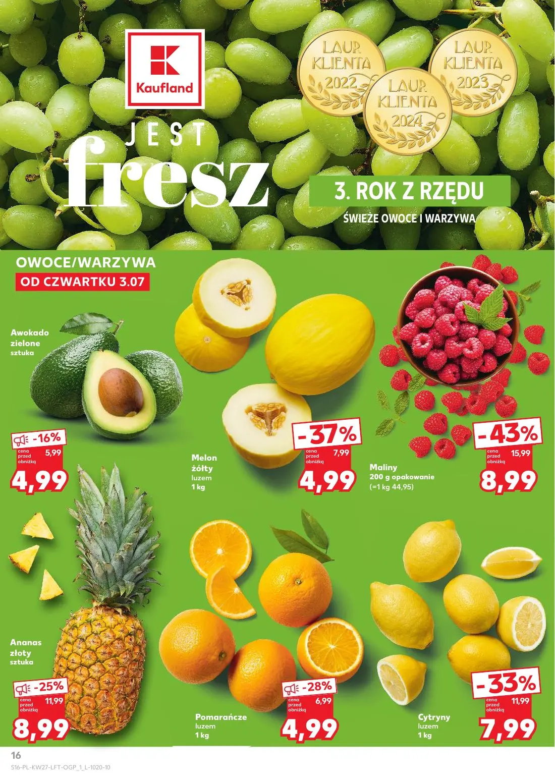 gazetka promocyjna Kaufland Jest fresz - Strona 16