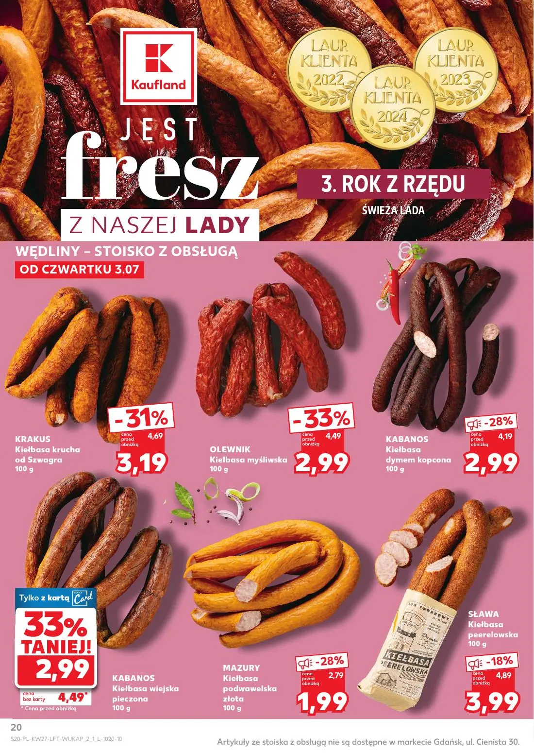 gazetka promocyjna Kaufland Jest fresz - Strona 20
