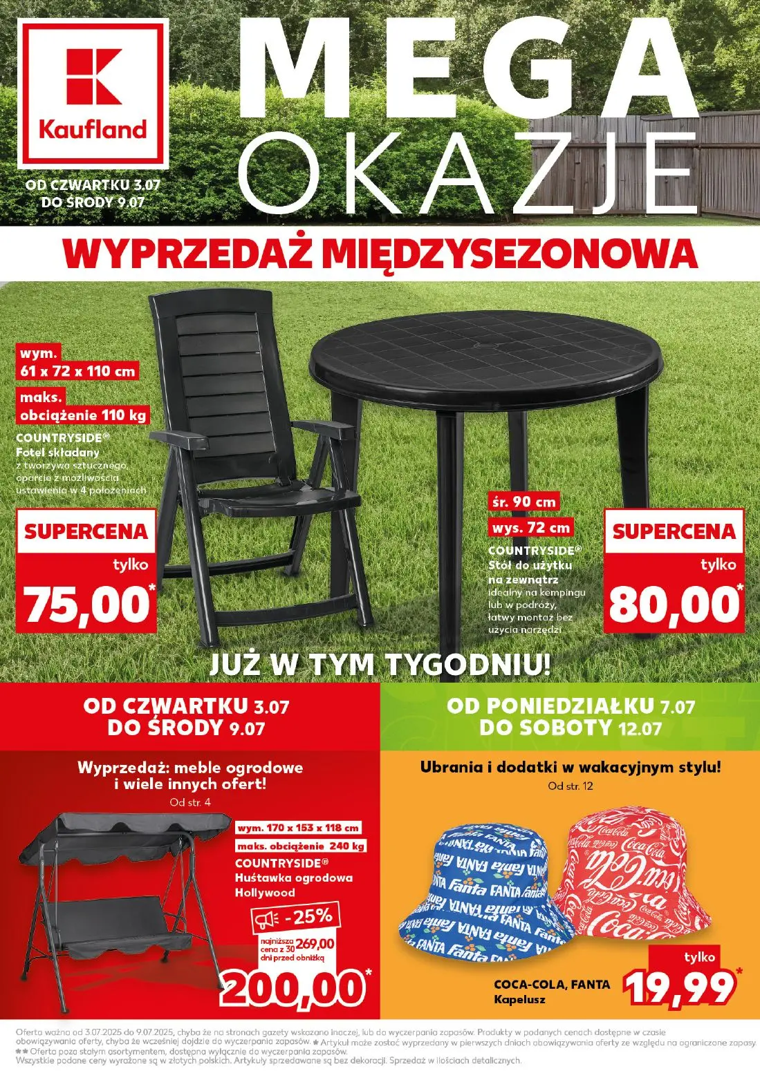 gazetka promocyjna Kaufland Mega okazje - Strona 1