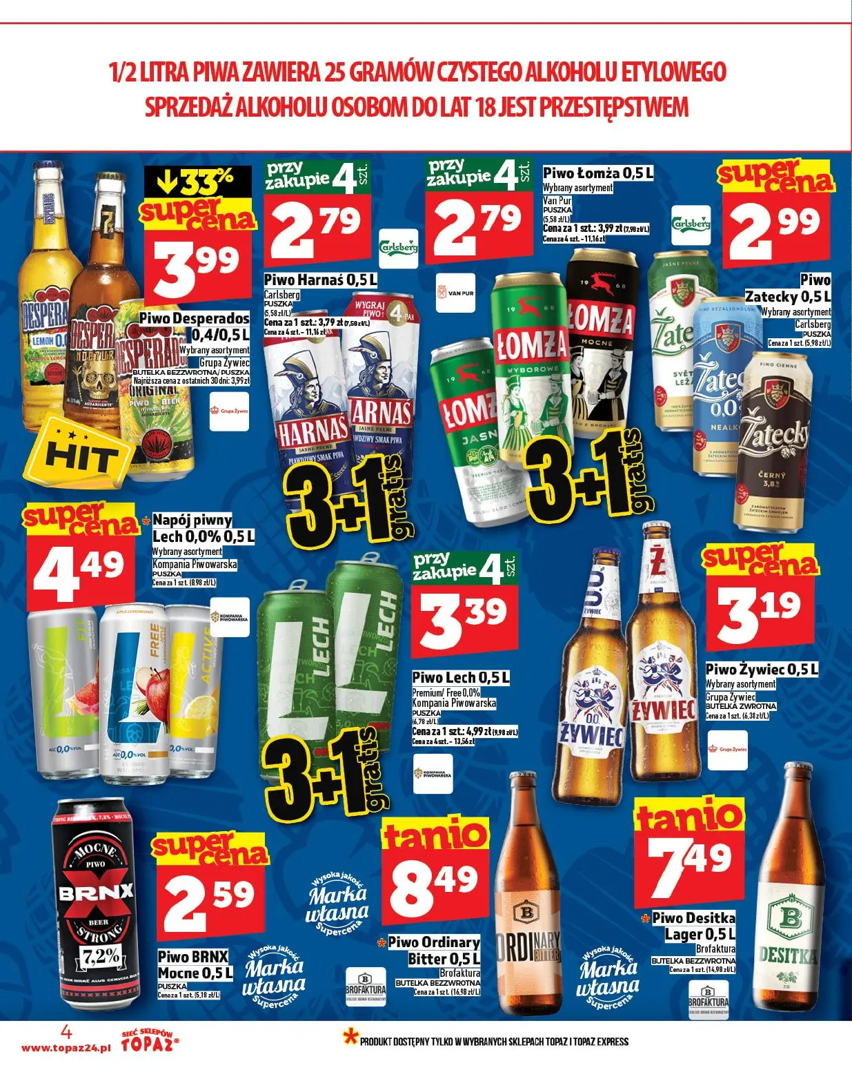 gazetka promocyjna Topaz Warszawa - Strona 4