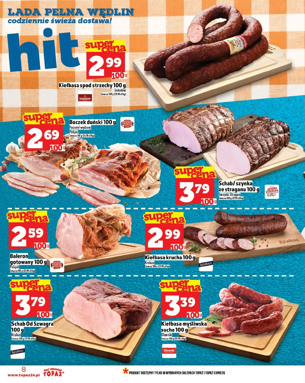 gazetka promocyjna Topaz Warszawa - Strona 8