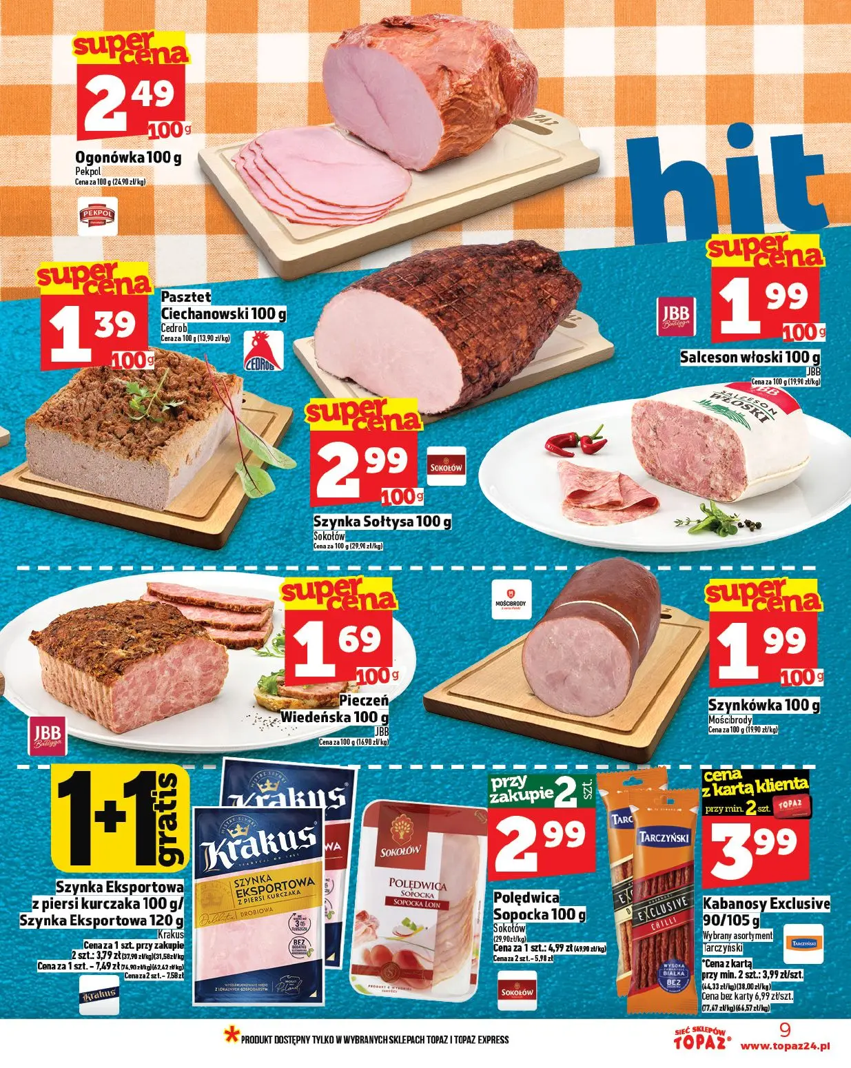 gazetka promocyjna Topaz Warszawa - Strona 9