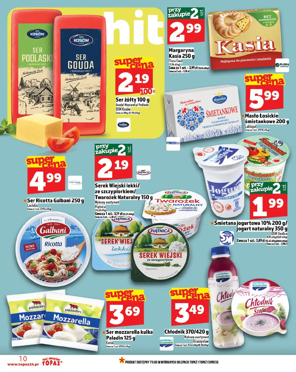 gazetka promocyjna Topaz Warszawa - Strona 10