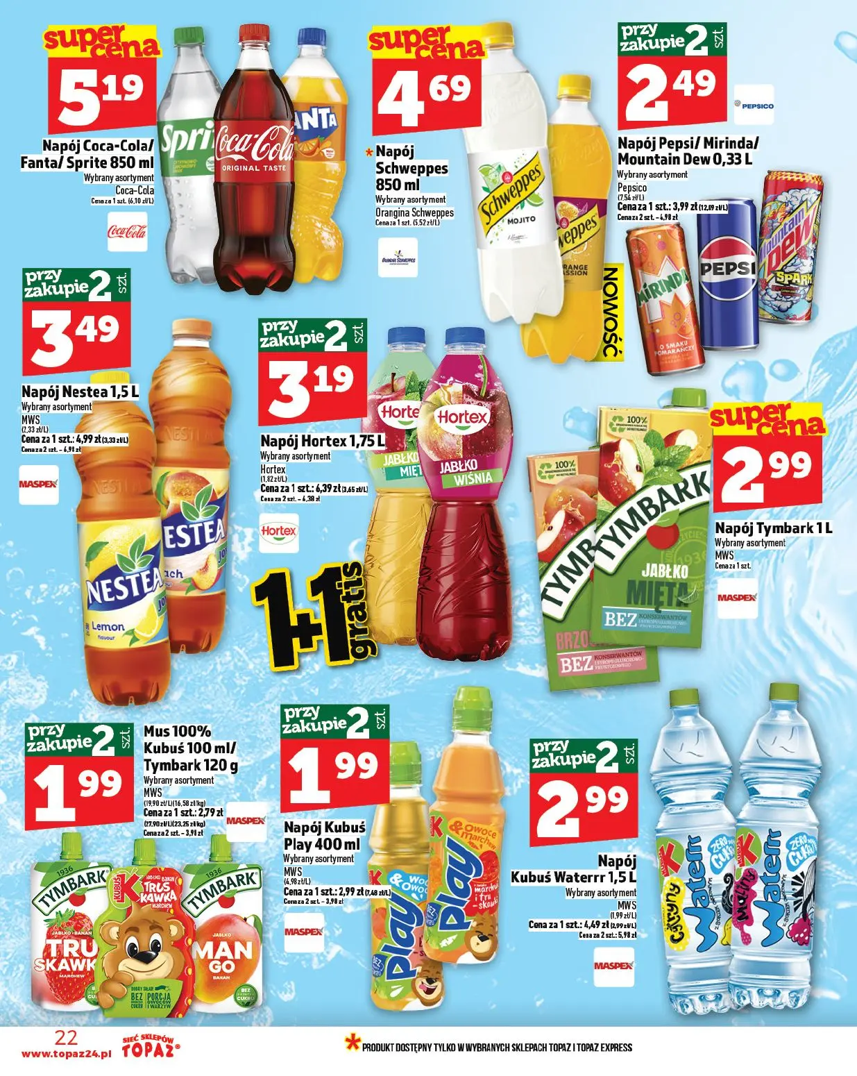 gazetka promocyjna Topaz Warszawa - Strona 22
