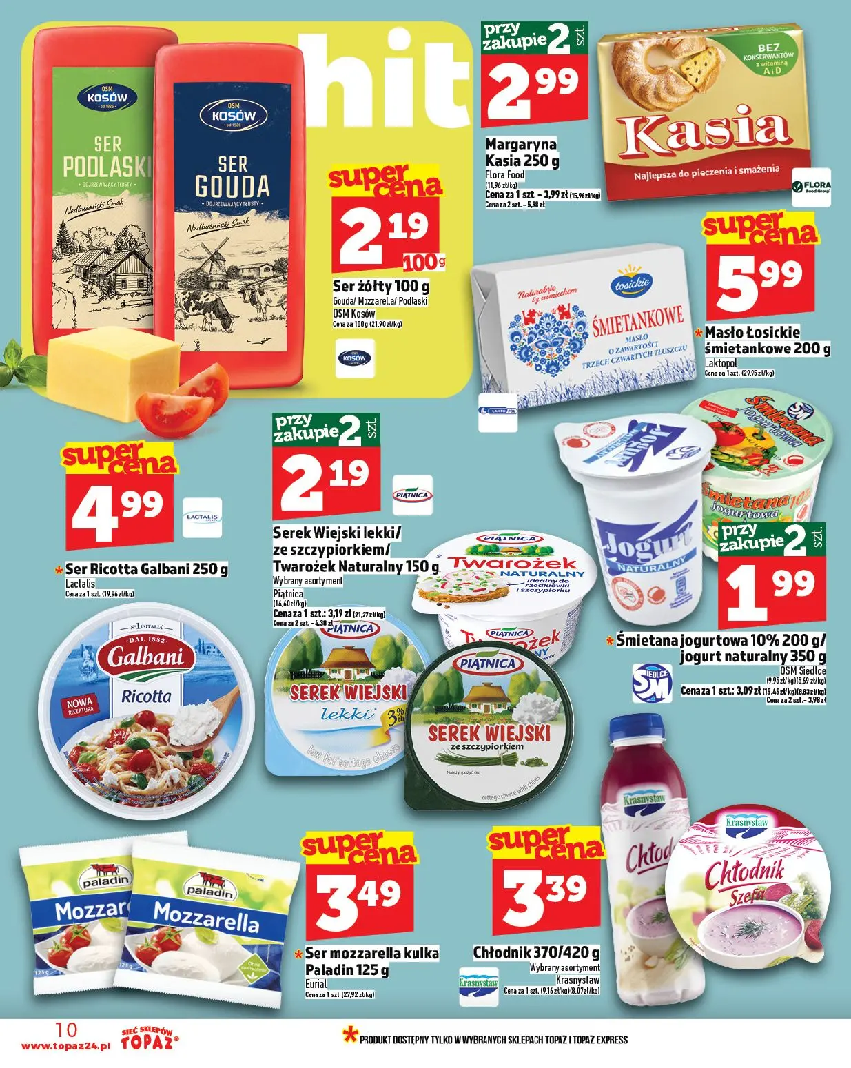 gazetka promocyjna Topaz Ogólna - Strona 10