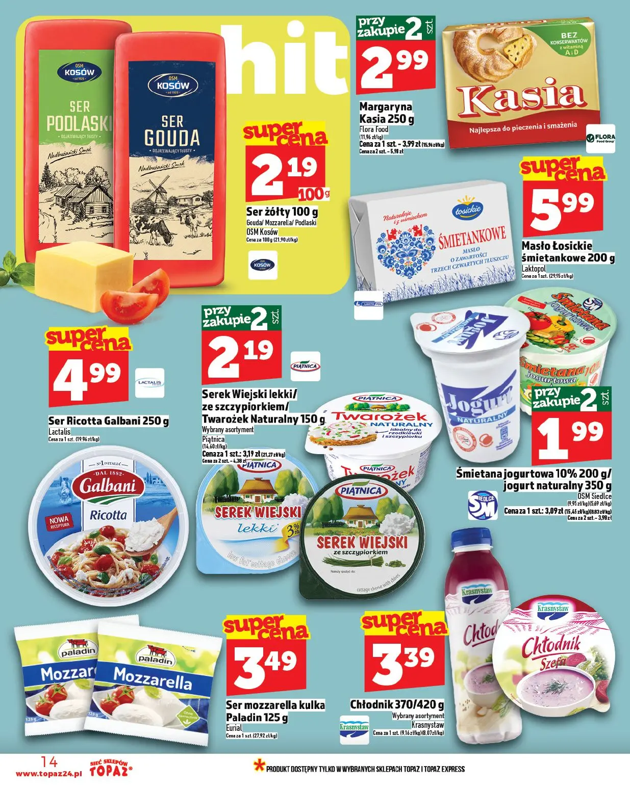 gazetka promocyjna Topaz Ceny małe - Strona 14