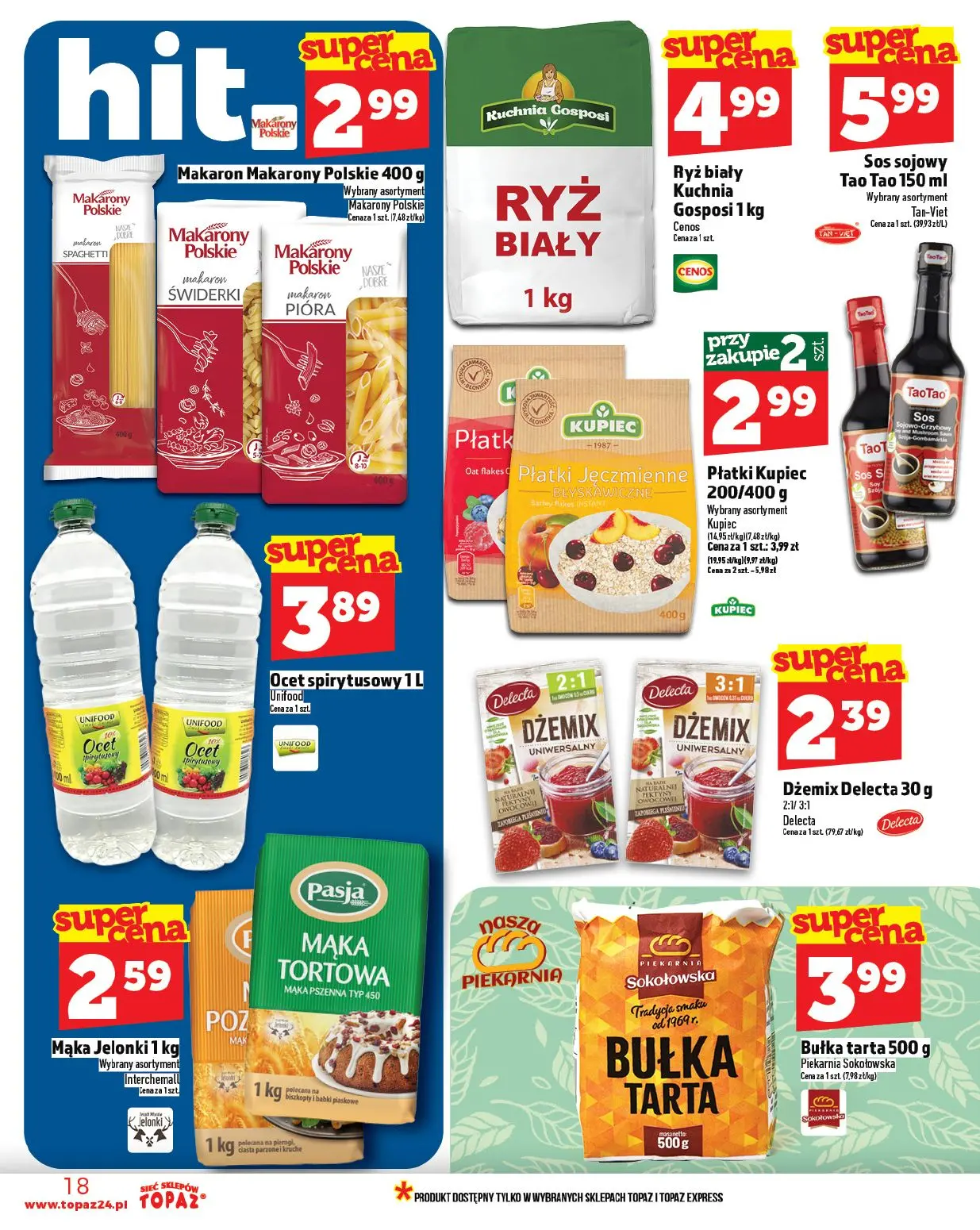 gazetka promocyjna Topaz Ceny małe - Strona 18