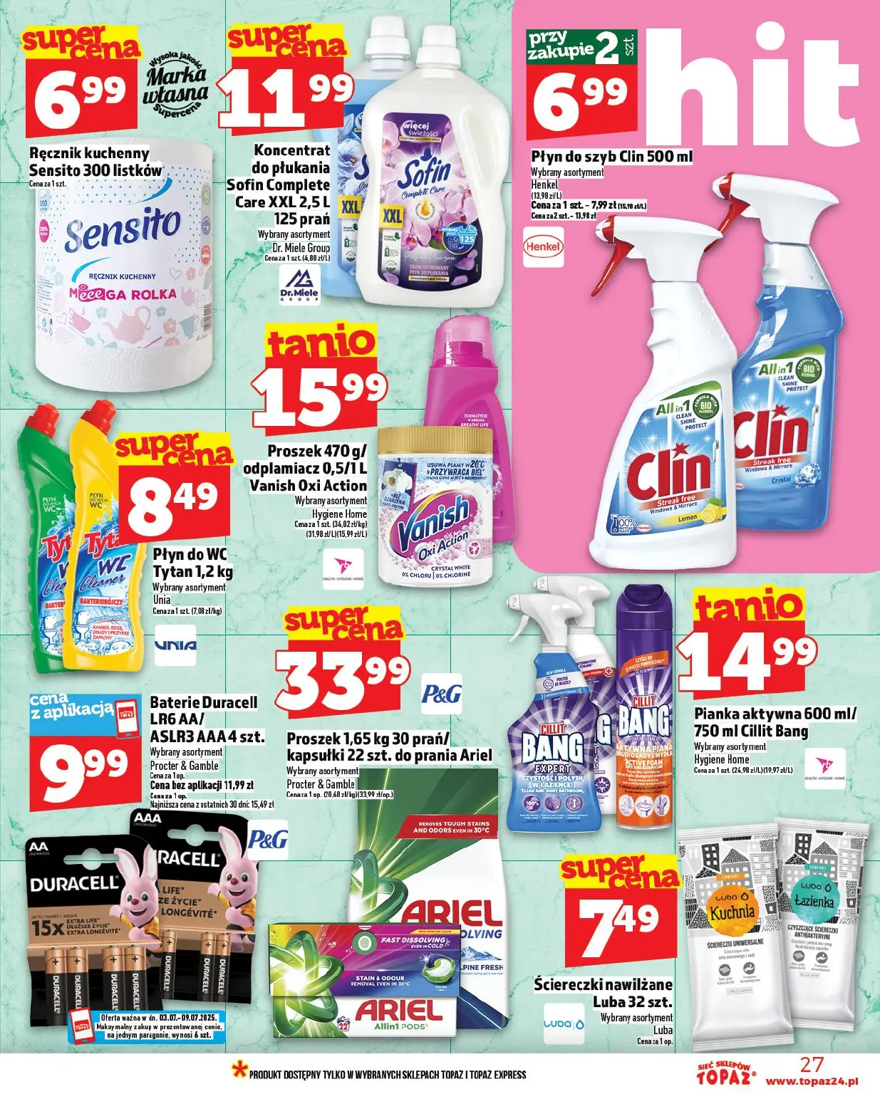 gazetka promocyjna Topaz Ceny małe - Strona 27