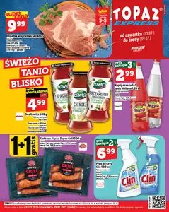 Gazetka promocyjna Topaz, ważna od 2025-07-03 do 2025-07-09.
