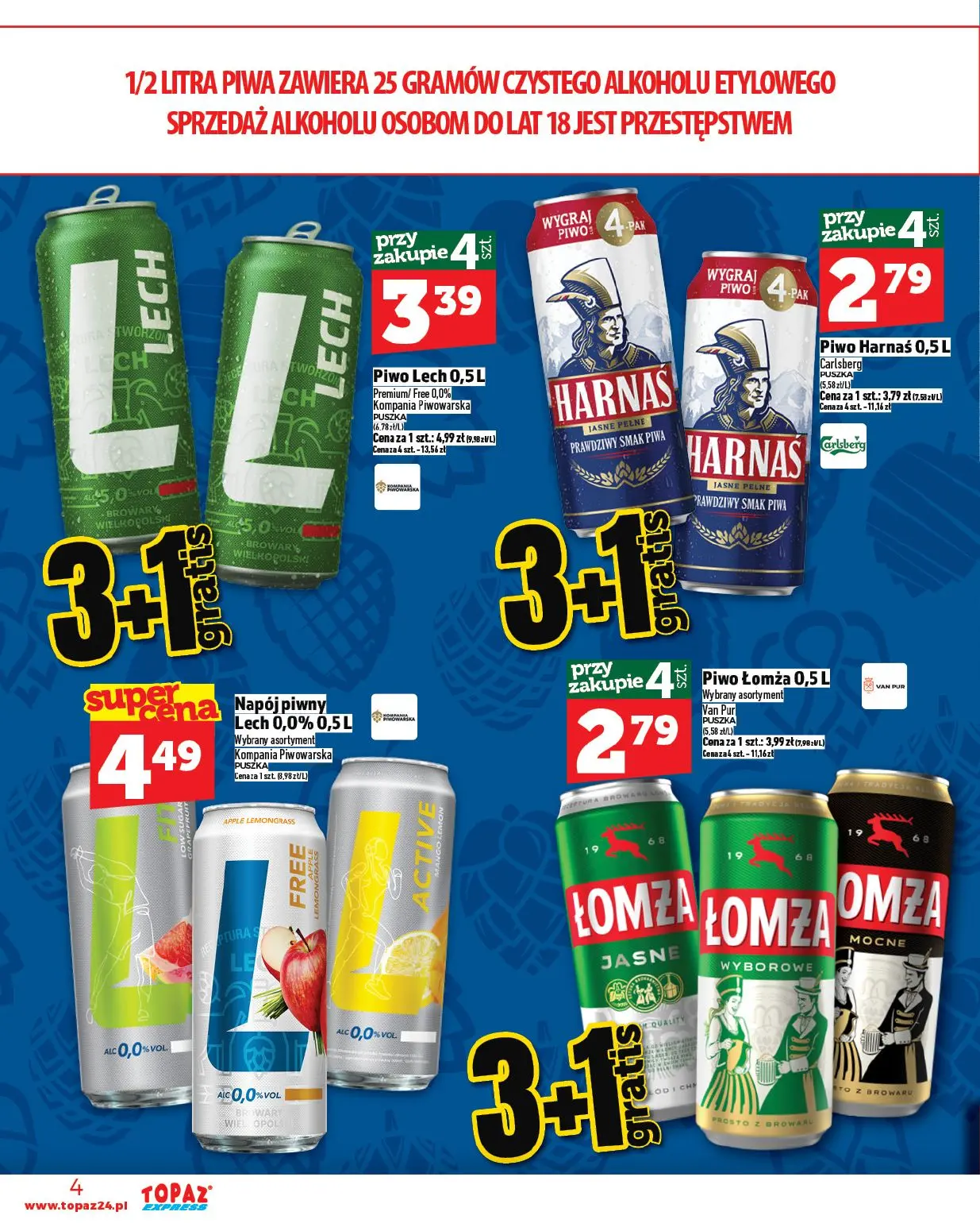 gazetka promocyjna Topaz Express - Strona 4