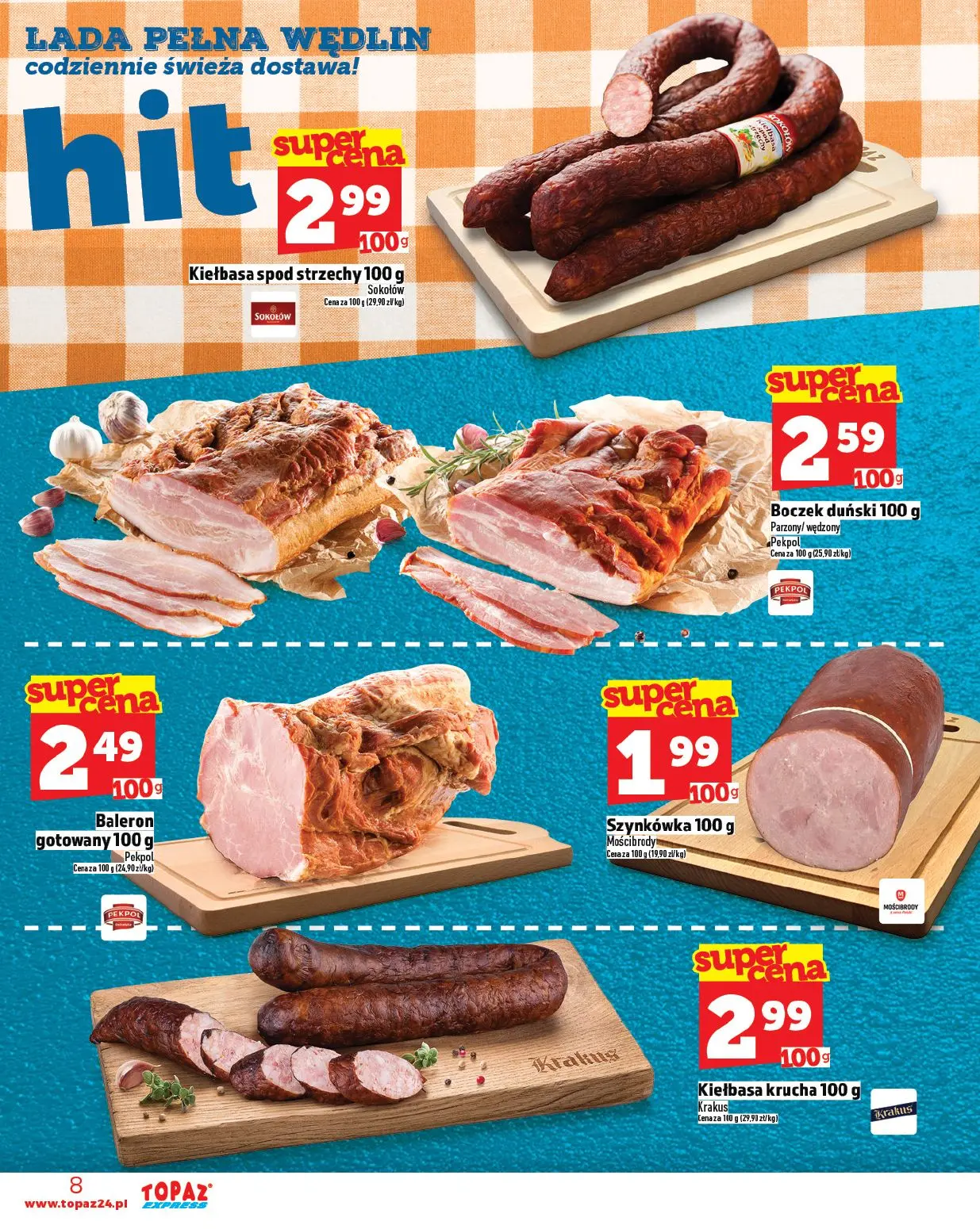 gazetka promocyjna Topaz Express - Strona 8