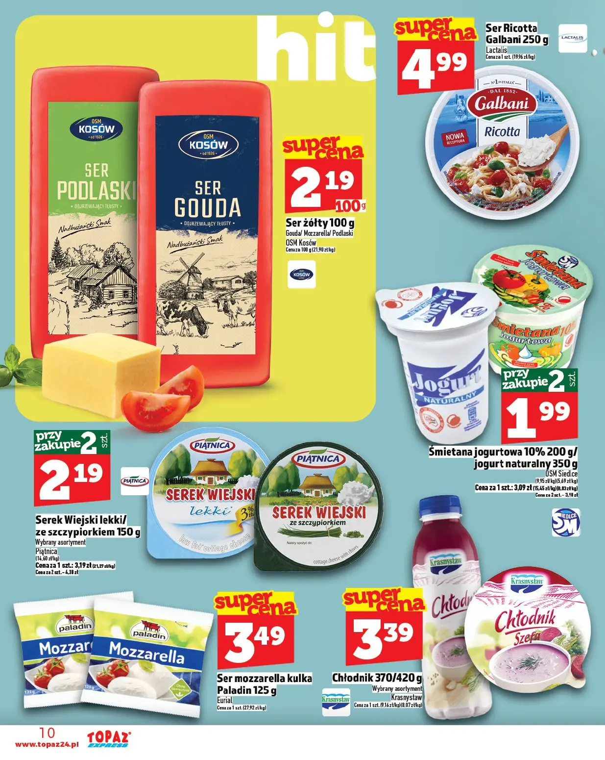 gazetka promocyjna Topaz Express - Strona 10