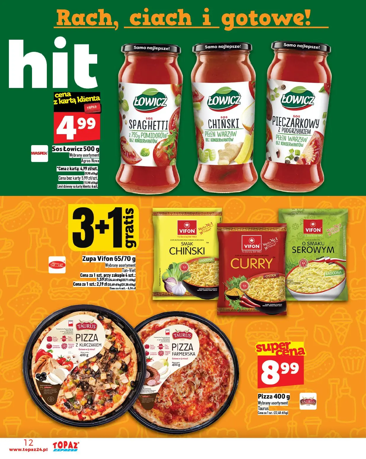 gazetka promocyjna Topaz Express - Strona 12