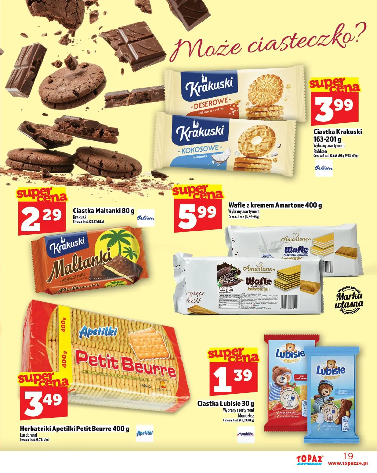 gazetka promocyjna Topaz Express - Strona 19