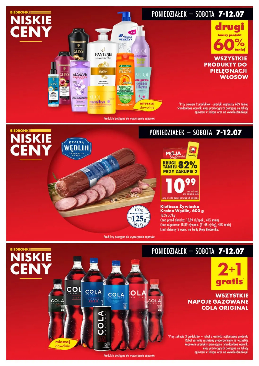 gazetka promocyjna Biedronka Biedronkowe oszczędności - Strona 7