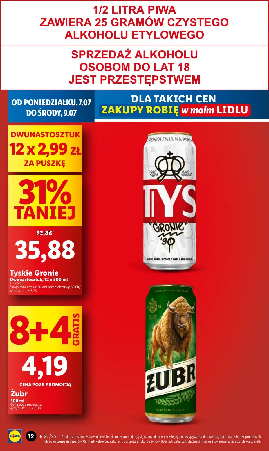 gazetka promocyjna LIDL Od poniedziałku - Strona 10