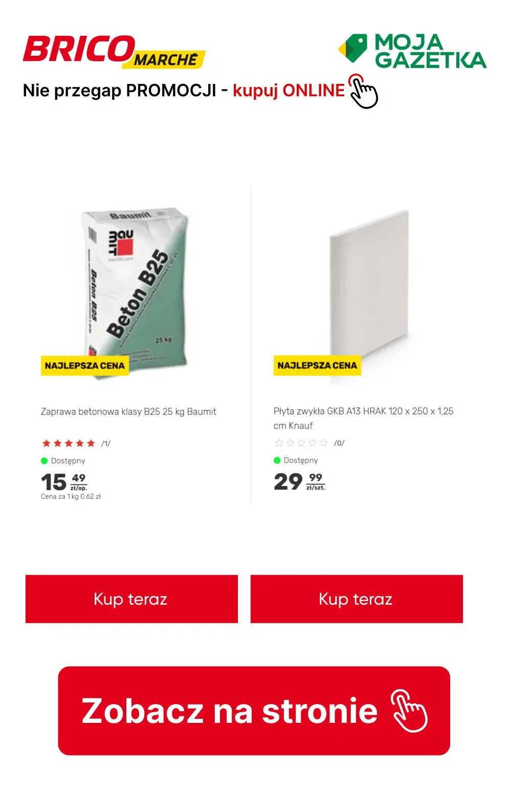 gazetka promocyjna BRICOMARCHE Twoje ulubione produkty w PROMOCYJNEJ cenie- kupuj ONLINE! - Strona 2