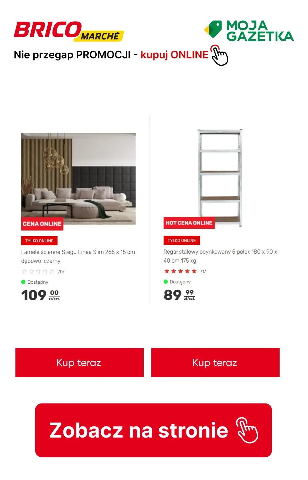 gazetka promocyjna BRICOMARCHE Twoje ulubione produkty w PROMOCYJNEJ cenie- kupuj ONLINE! - Strona 3