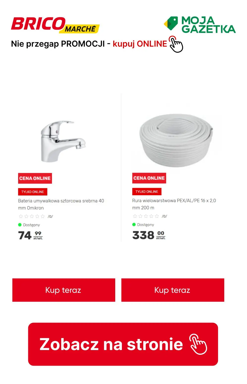 gazetka promocyjna BRICOMARCHE Twoje ulubione produkty w PROMOCYJNEJ cenie- kupuj ONLINE! - Strona 11