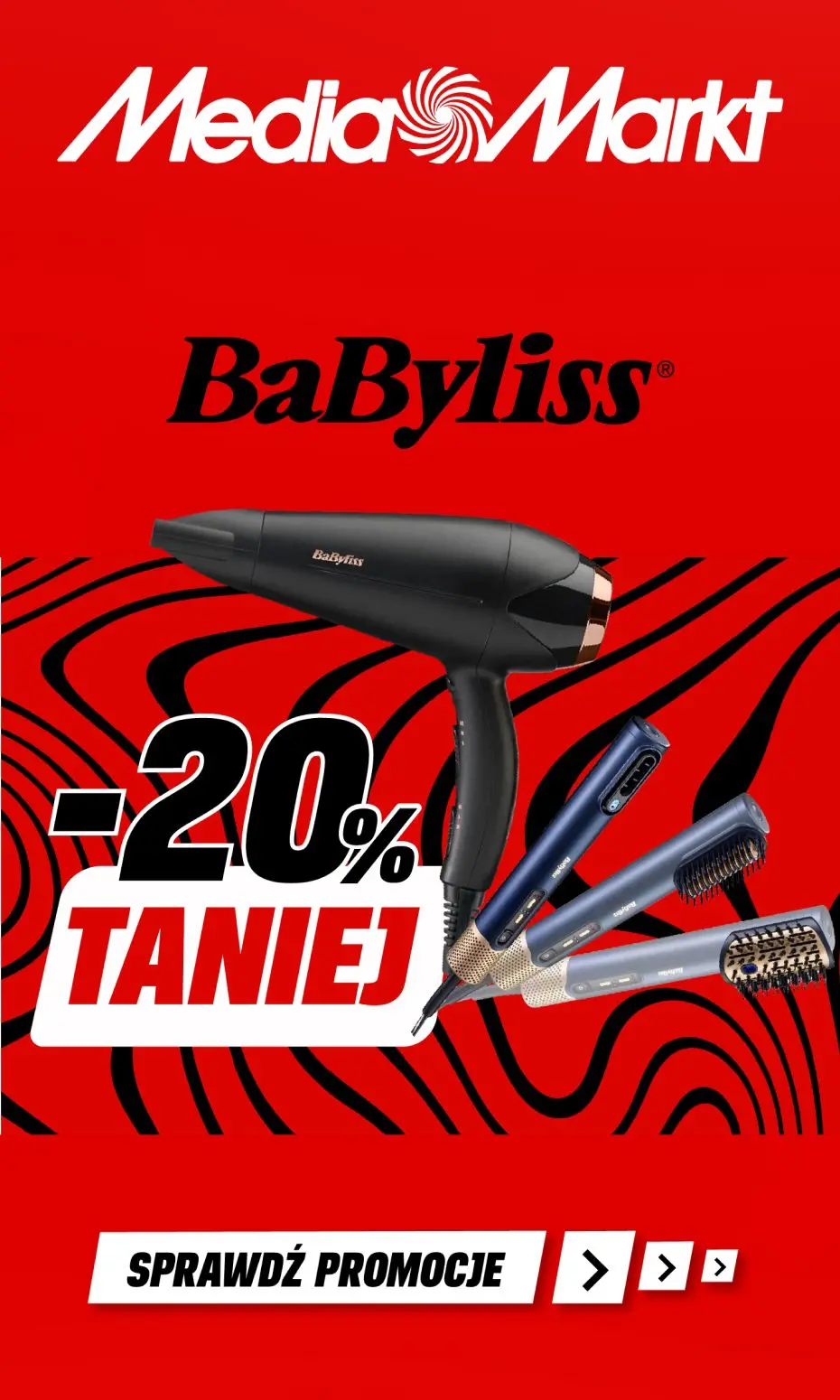 gazetka promocyjna Media Markt Babyliss -10% TANIEJ! - Strona 1