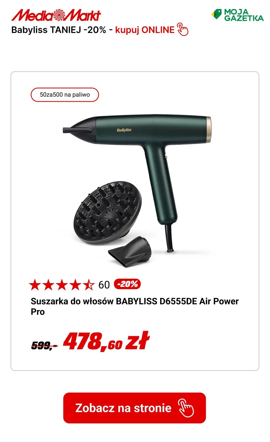gazetka promocyjna Media Markt Babyliss -10% TANIEJ! - Strona 5