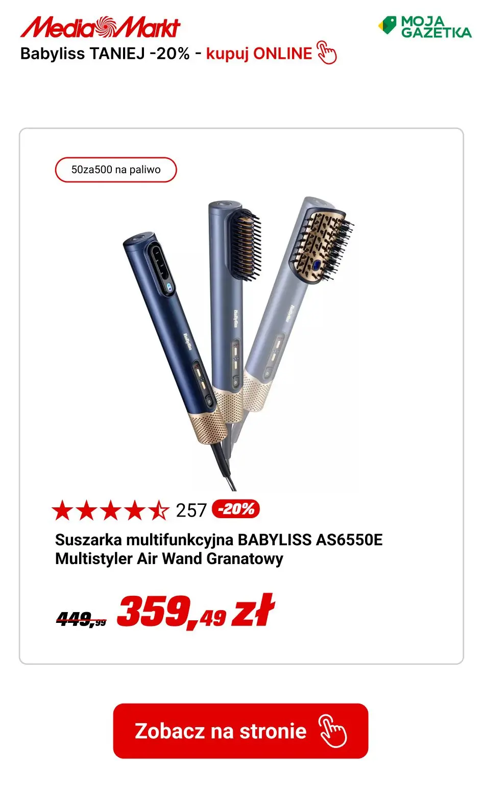 gazetka promocyjna Media Markt Babyliss -10% TANIEJ! - Strona 7