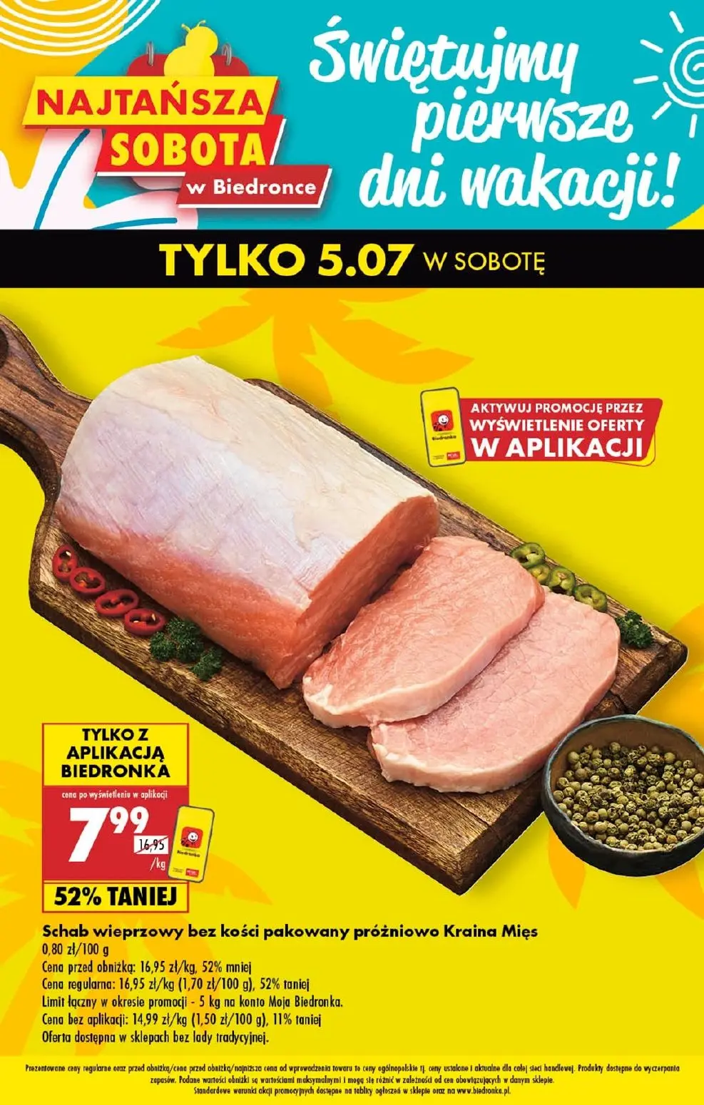 gazetka promocyjna Biedronka Najtańsza sobota - Strona 2