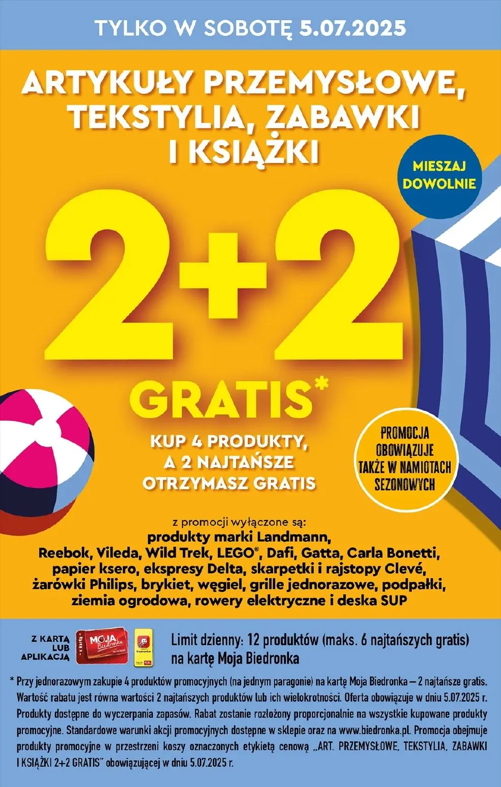 gazetka promocyjna Biedronka Najtańsza sobota - Strona 4