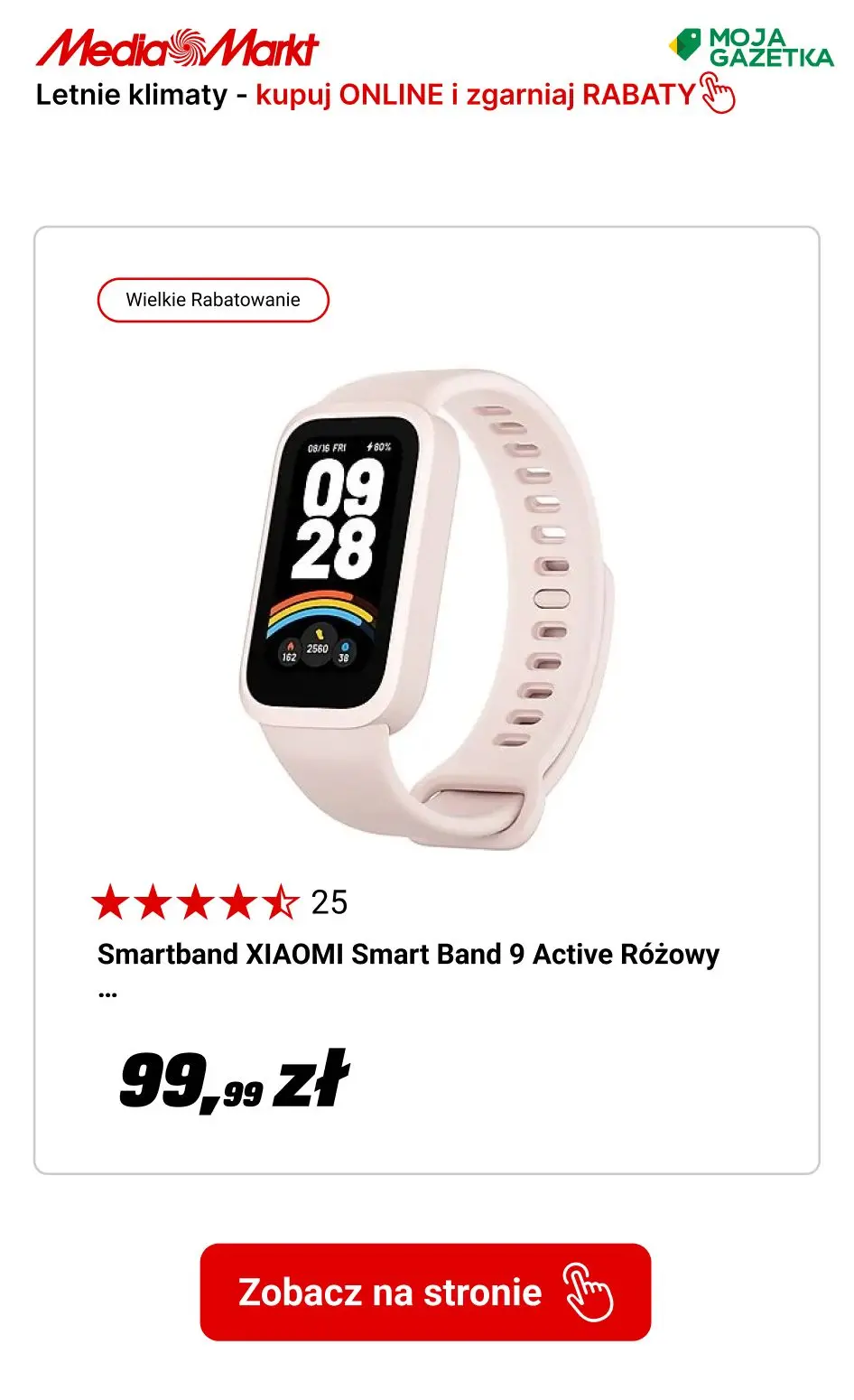 gazetka promocyjna Media Markt Letnie klimaty, gorące RABATY! - Strona 5
