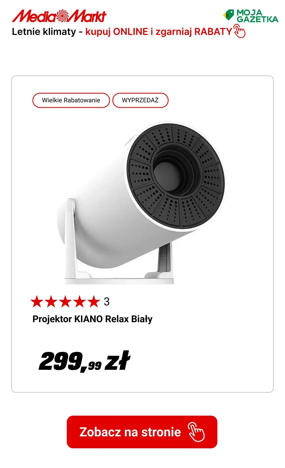 gazetka promocyjna Media Markt Letnie klimaty, gorące RABATY! - Strona 9