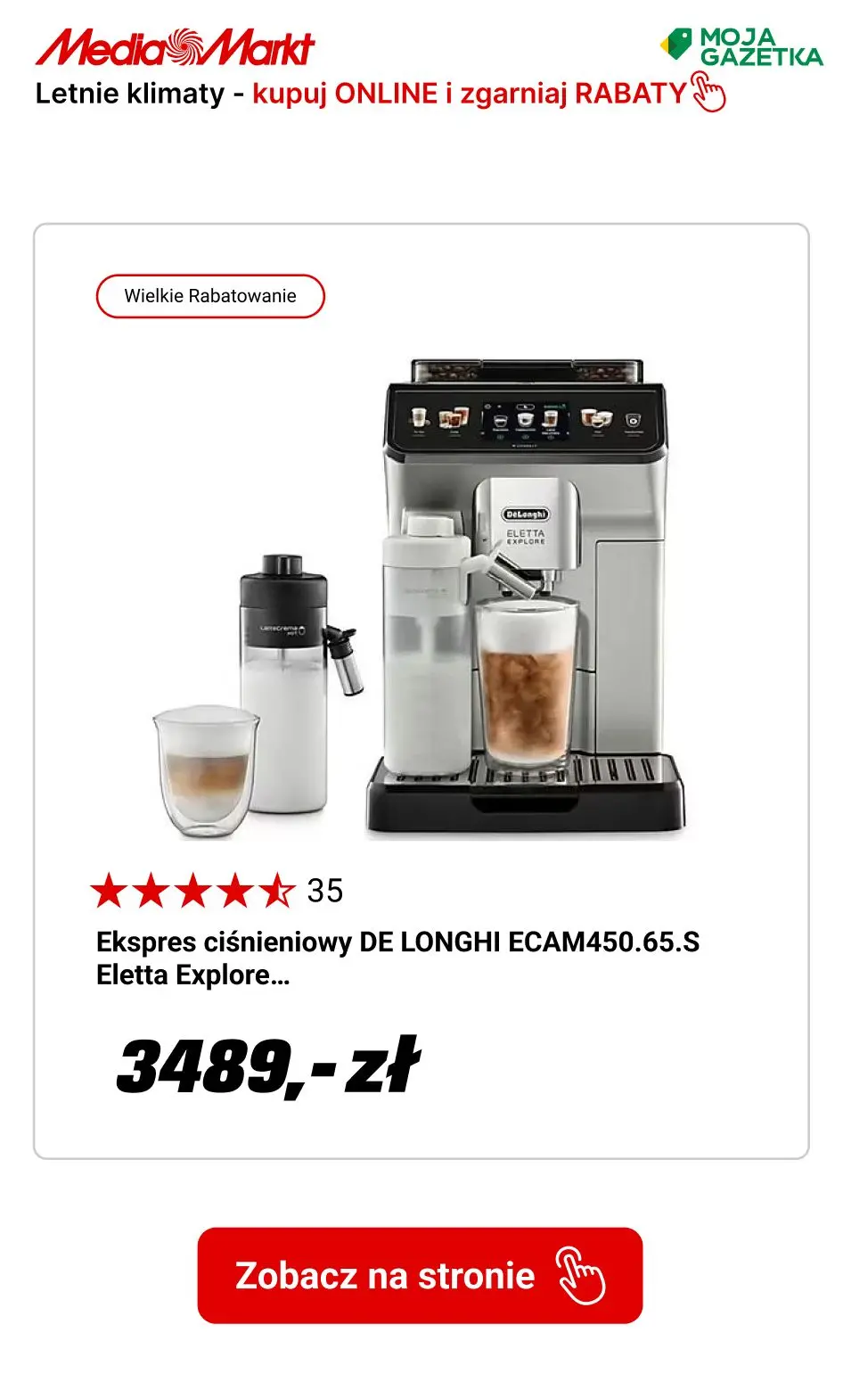 gazetka promocyjna Media Markt Letnie klimaty, gorące RABATY! - Strona 13