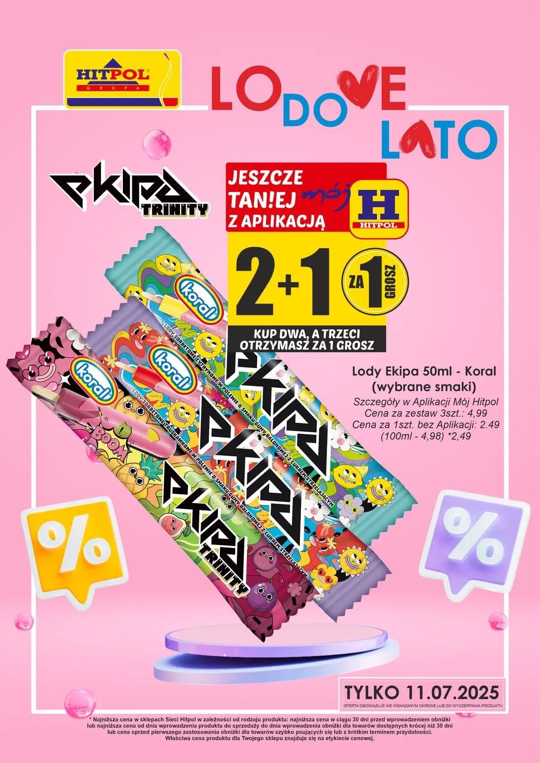 gazetka promocyjna Hitpol LODOWE LATO! - Strona 1