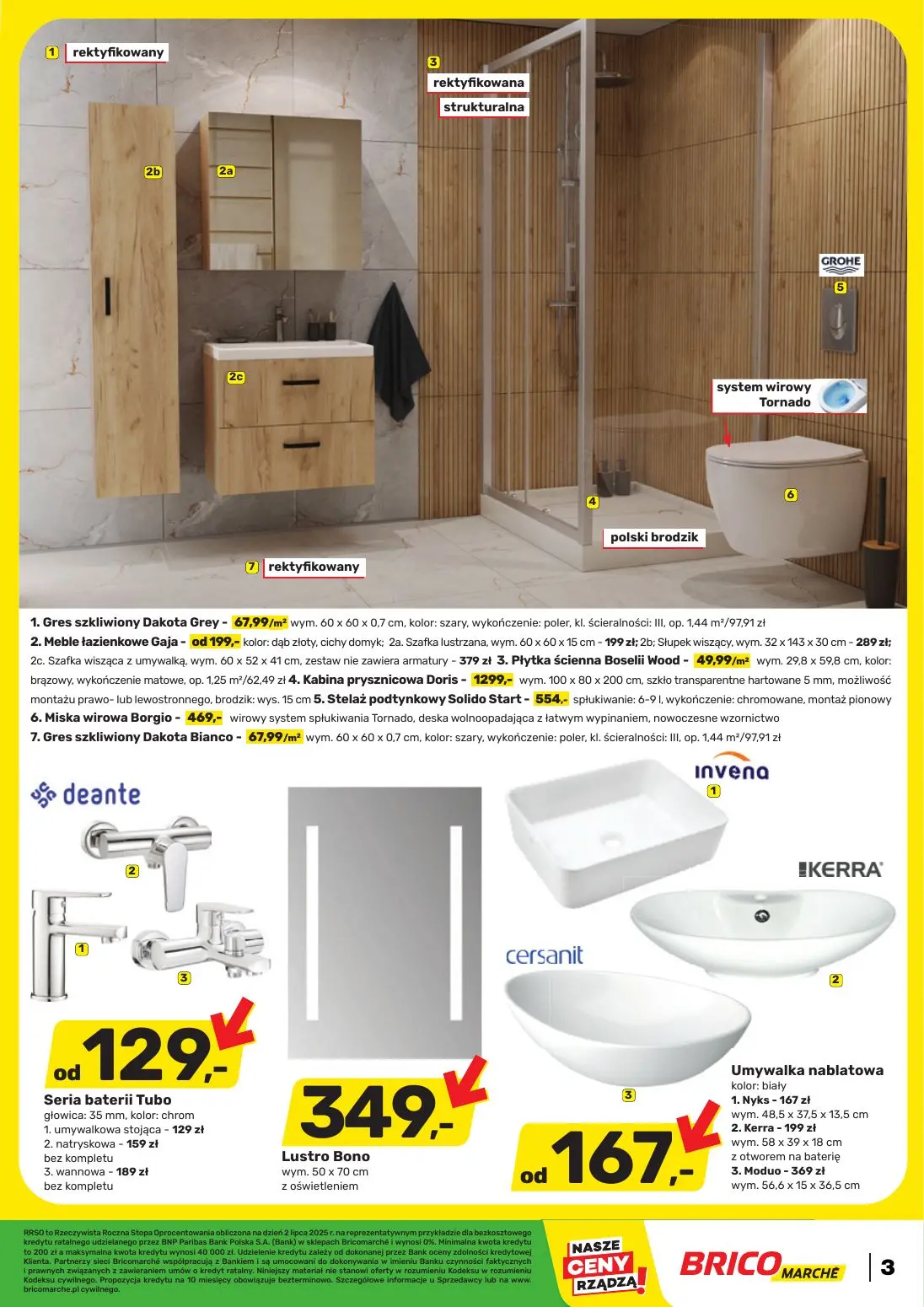 gazetka promocyjna BRICOMARCHE Projekt łazienki - Strona 3